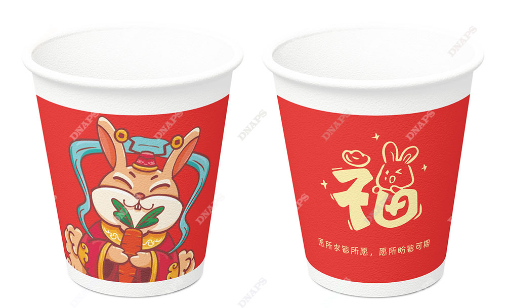 兔年纸杯现货